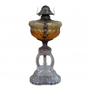 #63302 -  Nice antique oil lamp