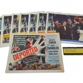 #52659 - 75$ Affiches ''poster'' promotionnelles publicitaires du Film Deported 