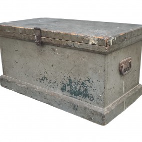 Antique pine tool box 