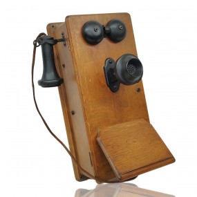 Antique wall telephone 