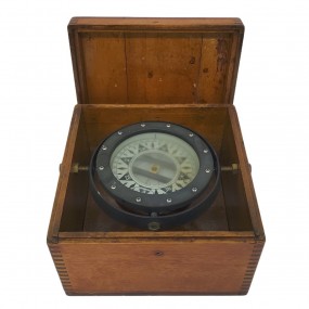 Vintage boat compass