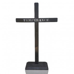 Antique tempérance cross