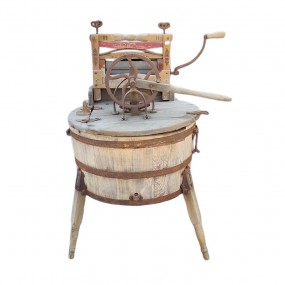 Antique wooden washing machine 