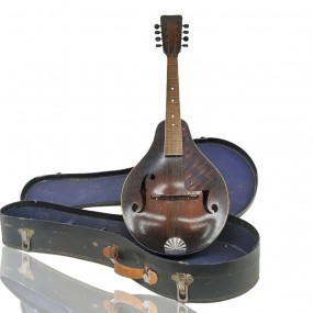 Vintage mandolin, music instrument 