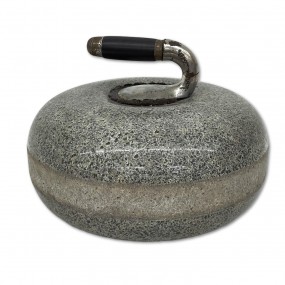 Ancienne pierre de curling 