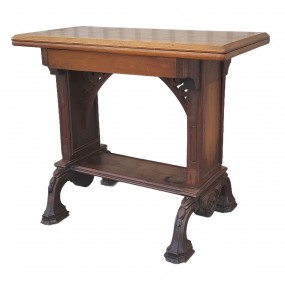 Antique cards gaming table 