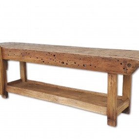 #53914 -  Ancienne table, établi de travail ayant été restauré