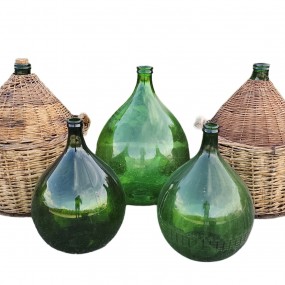 Anciennes bouteilles décorative dame-Jeanne Anciennes bouteilles décorative dame-Jeanne