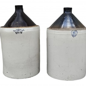 Antique stoneware jugs 