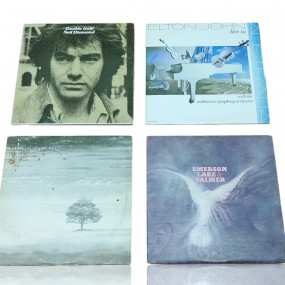 Anciens disques vinyles 