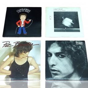 Anciens disques vinyles 