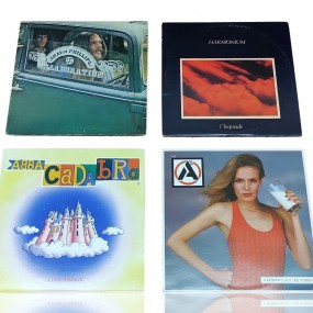 Anciens disques vinyles 