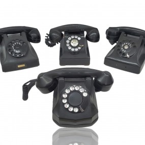 Anciens téléphones à roulettes 