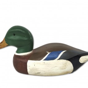 Wooden duck decoy 