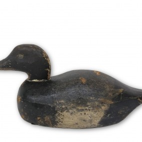 Duck hunting decoy made by Peterborough Canoe Co