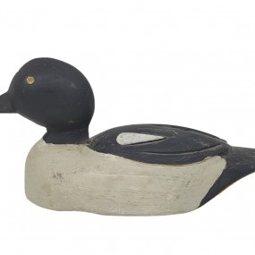 Wooden duck hunting decoy 