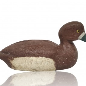 Wooden duck decoy by Paul-Émile Lacombe 