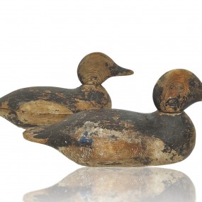 Appelants de chasse, canards décoratifs, Mason factory