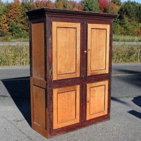 Forged nails cupboard, armoire