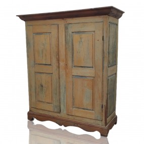 #61141 -  Antique 8 raised panels cupboard, armoire 
