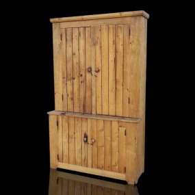 Rustic pine cabinet with nice patina