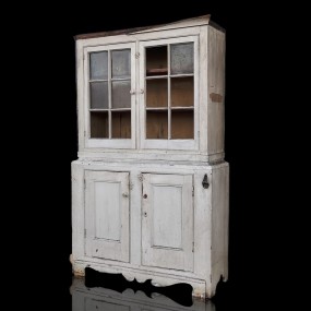 Antique pine dresser, late 19th century