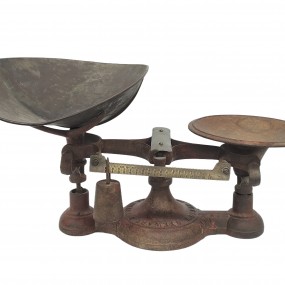 Decorative antique scale 