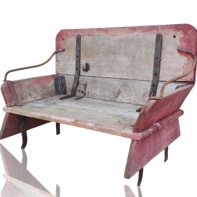 Banc de voiture à chevaux, siège 
