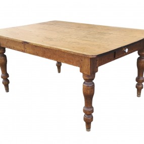 Antique rustic kitchen table 