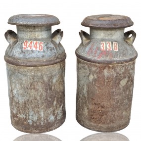Milk cans