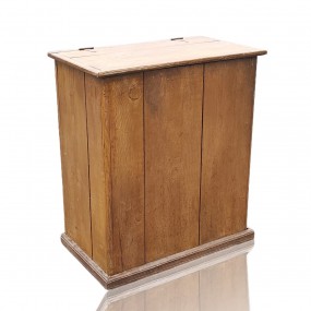 Antique box for fire wood 