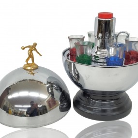 Vintage mini bar bowling bowl 