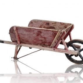Brouette en bois 