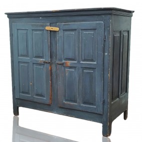 Buffet 12 caissons, bahut, création à partir d'anciennes portes et panneaux 
