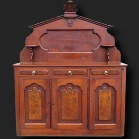 Antique walnut sideboard 