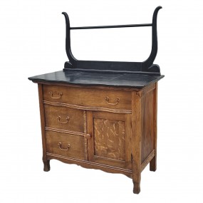 Antique oak washstand 