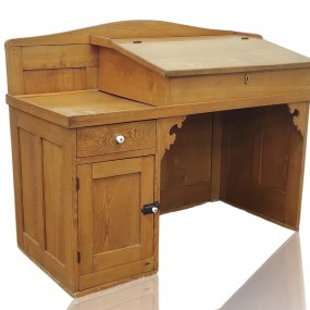Bureau secrétaire antique, pupitre 
