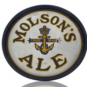 Advertising Molson's Ale tray 