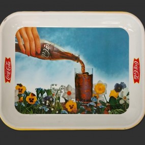 Coca-Cola advertising tray 