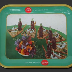 Advertising Coca-Cola tray