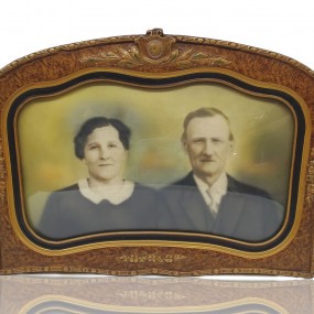 Vintage frame with photo