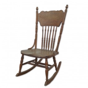 Pressback rocking chair 