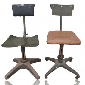 Vintage industrial chairs 