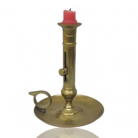 Vintage portative brass candlestick