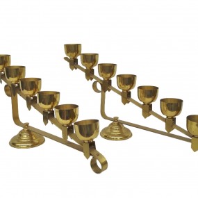 Religious candlesticks 