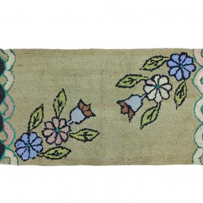 Vintage hooked rug 