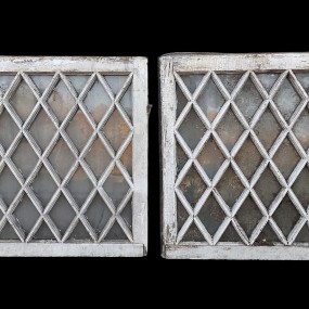 Wooden decorative window 