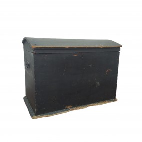 Coffre bombée antique, belle patine, idéal au pied du lit