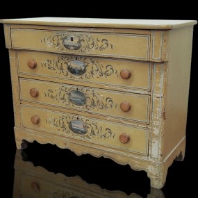 Set of 4 drawers chest of drawers 