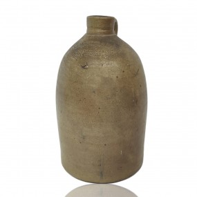 Merchant stoneware jug, Brunelle & frère from Three-Rivers 
